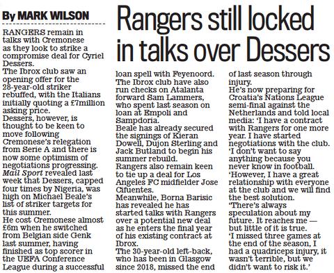 Rangers