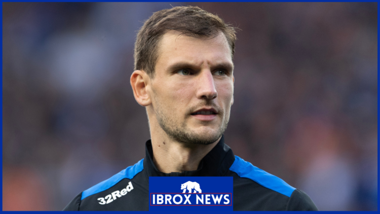 Rangers left-back Borna Barisic