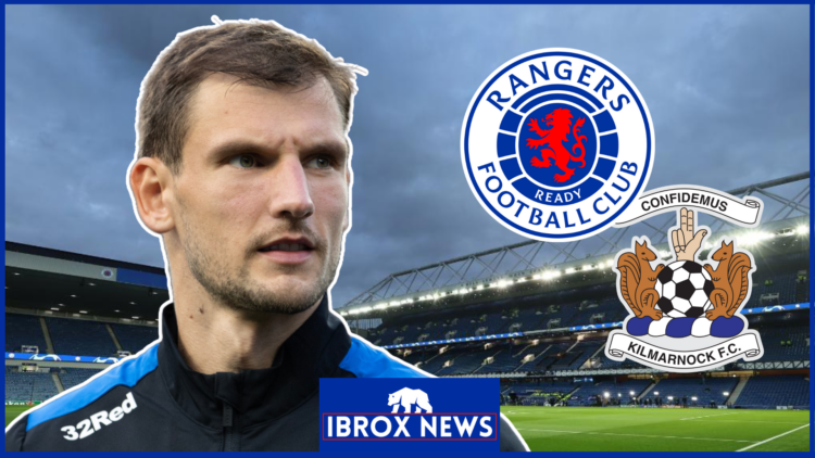Rangers defender Borna Barisic at Ibrox