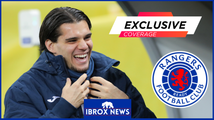 Rangers loanee Ianis Hagi.