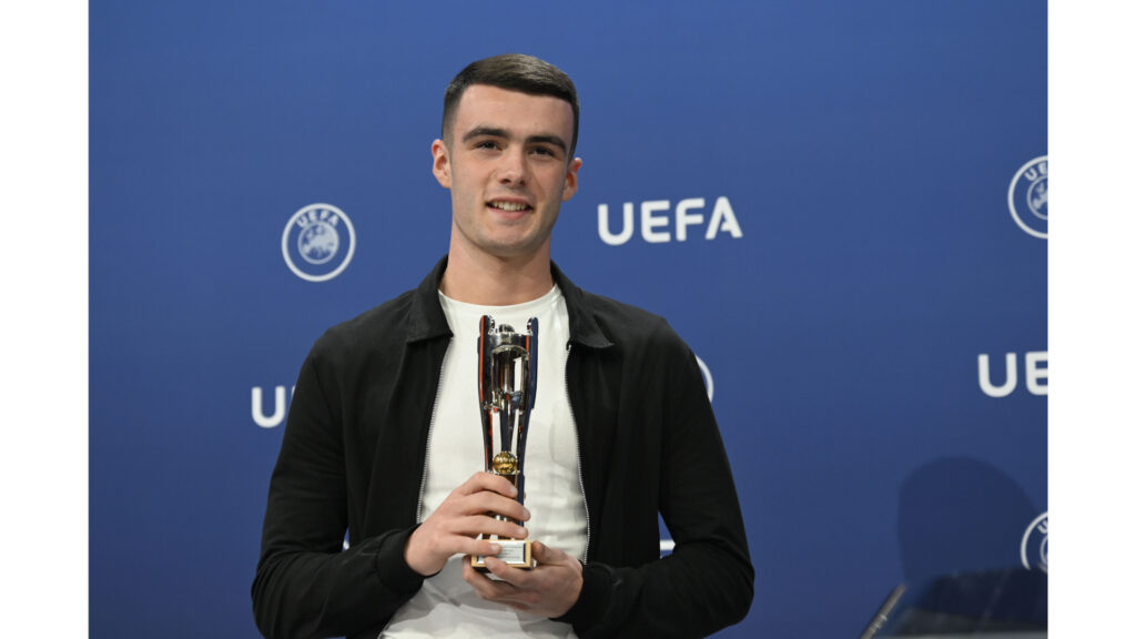 Lennon Miller Uefa award Rangers link