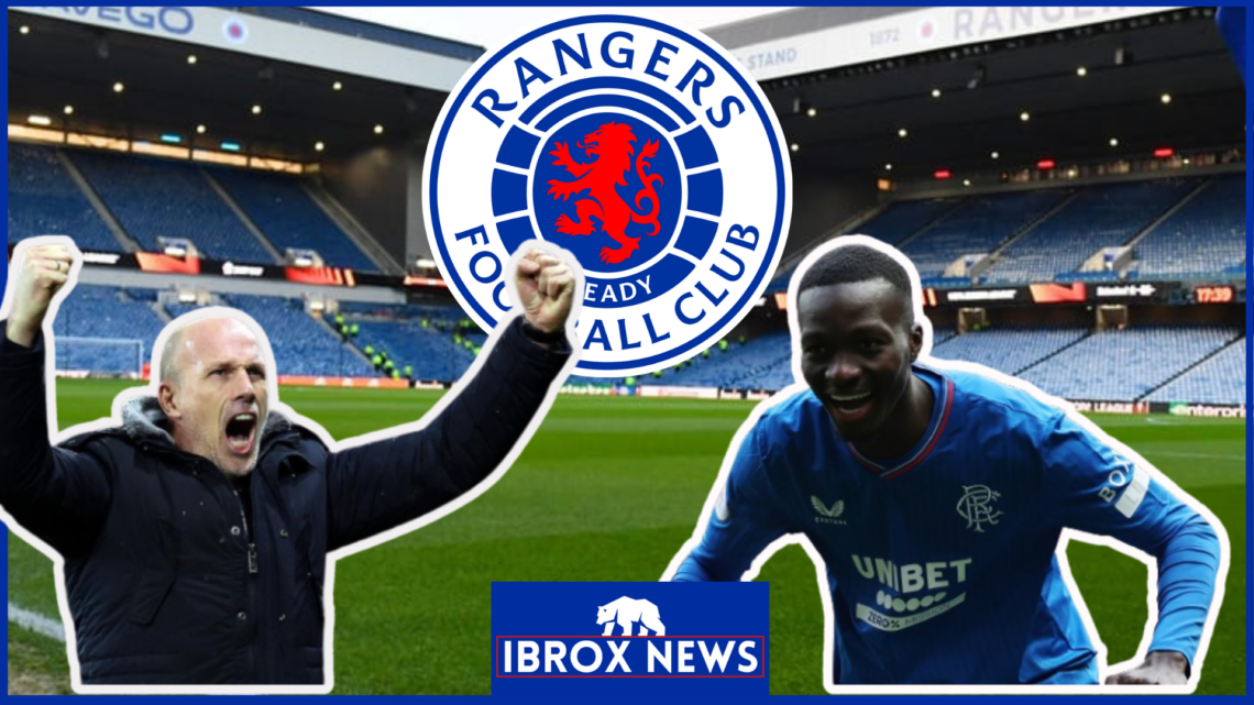 Philippe Clement and Mohamed Diomande