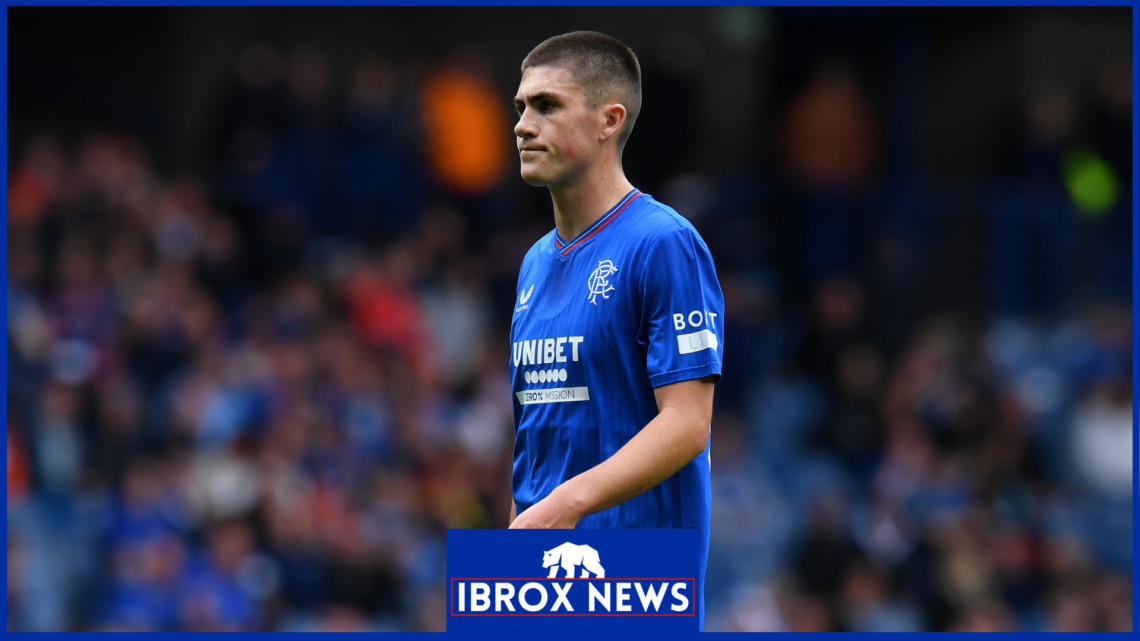 Rangers midfielder Bailey Rice
