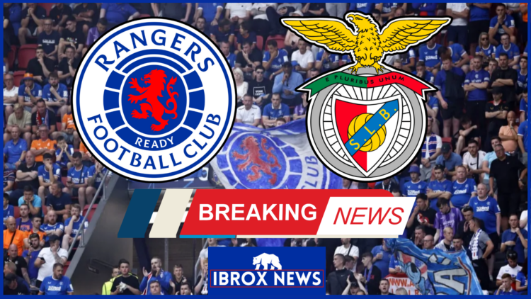 Rangers and Benfica badges fans breaking news
