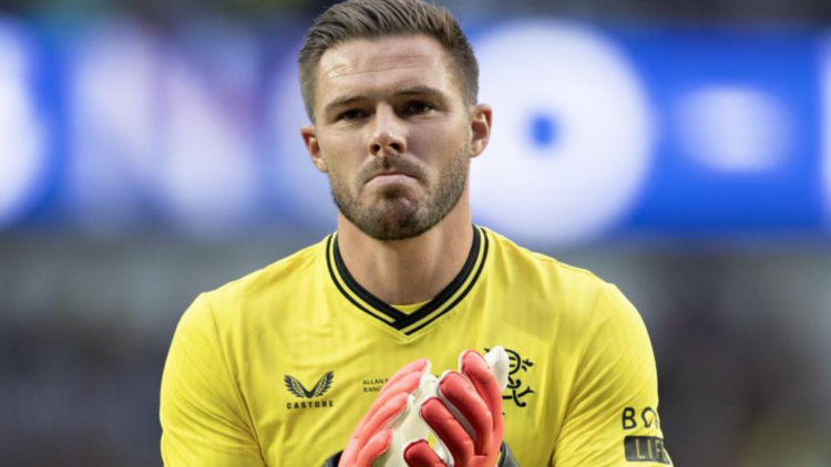 Rangers goalkeeper Jack Butland