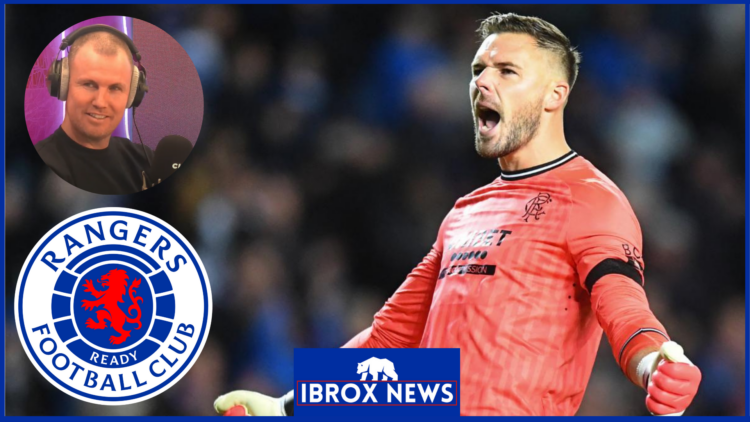 Kenny Miller on Jack Butland at Rangers
