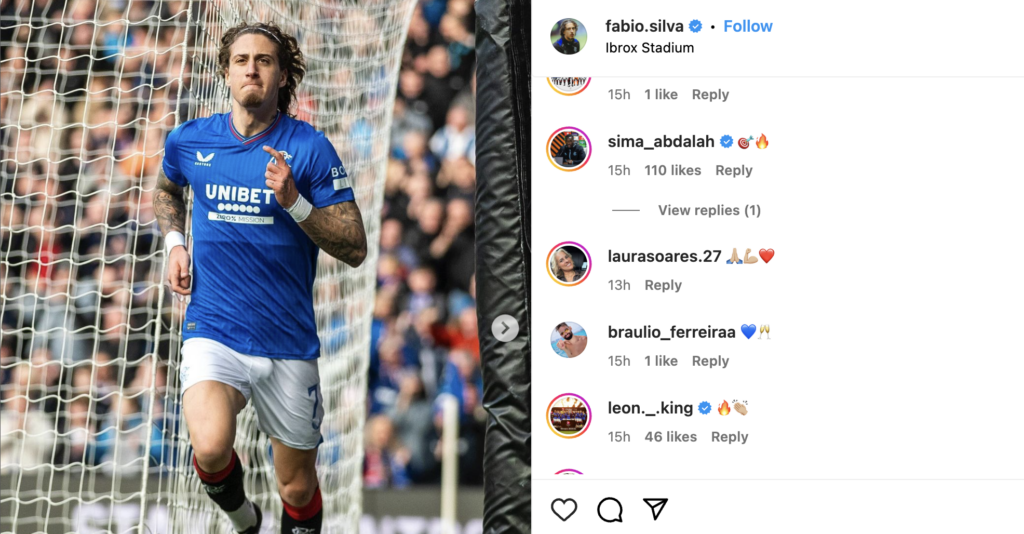Rangers ace Fabio Silva