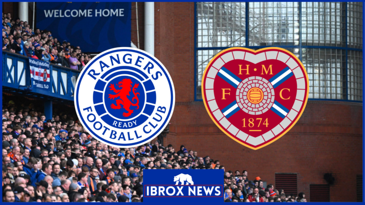 Rangers and Hearts badges