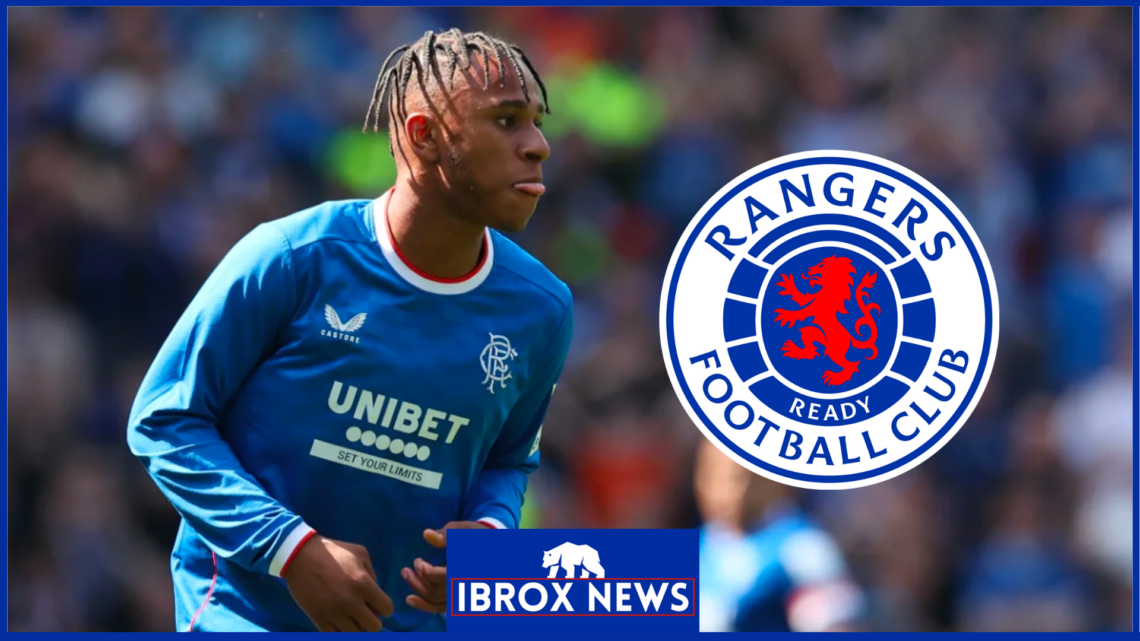Rangers badge and Zak Lovelace