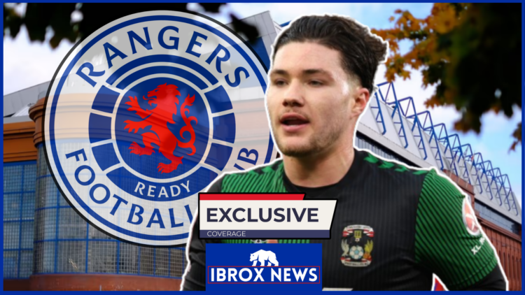 Callum O'Hare Rangers Ibrox exclusive