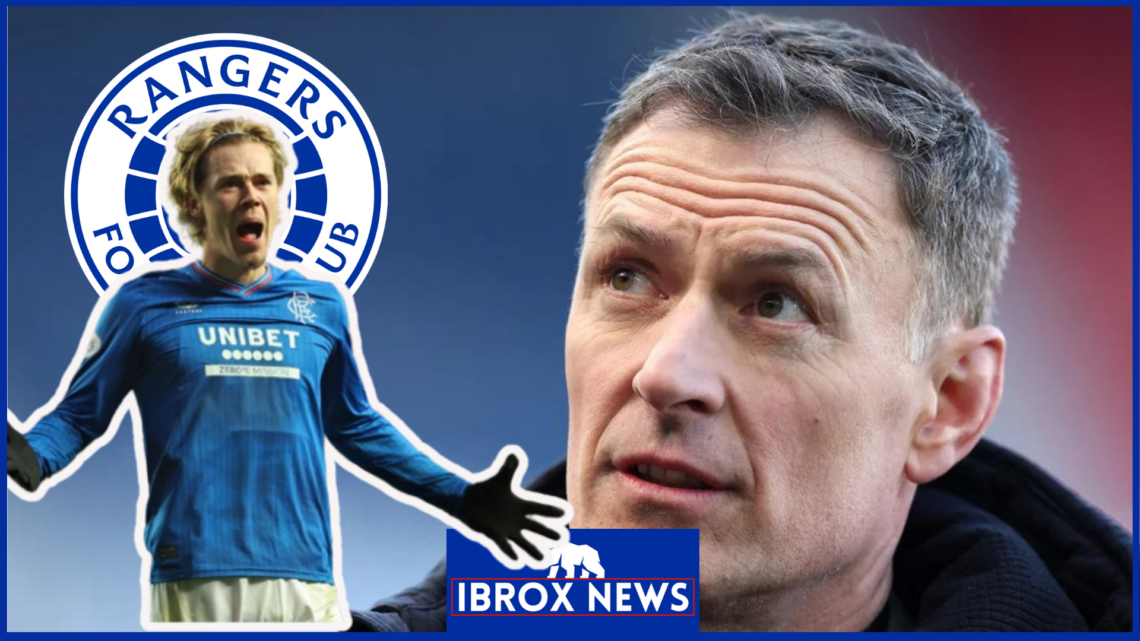 Chris Sutton and Todd Cantwell