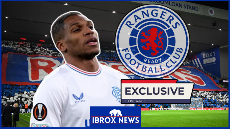 Dujon Sterling Rangers Ibrox exclusive