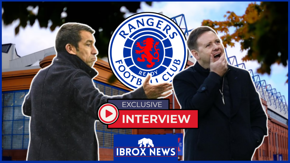 Giovanni van Bronckhorst Michael Beale Ibrox Rangers exclusive