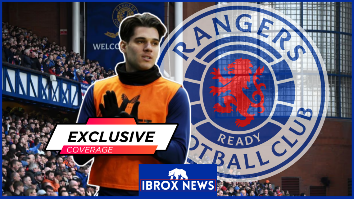 Ianis Hagi Ibrox Rangers exclusive
