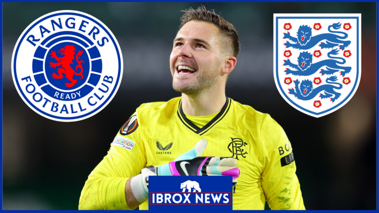 Jack Butland for Rangers and England