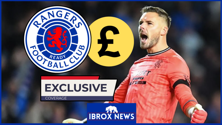 Jack Butland Rangers pounds exclusive
