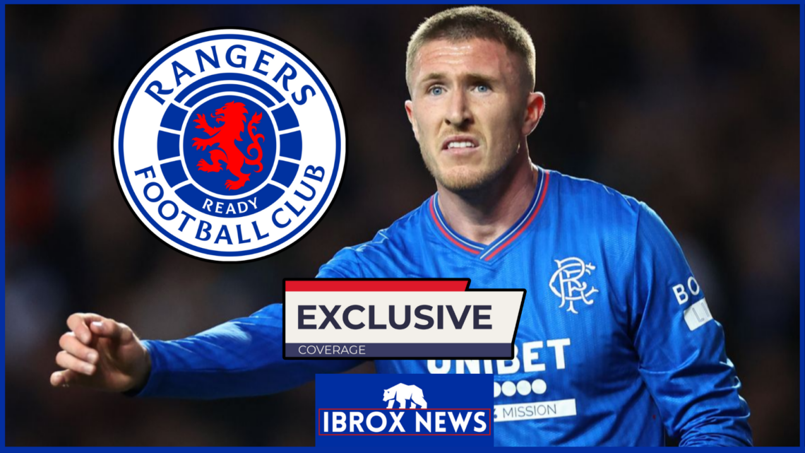 John Lundstram Rangers exclusive