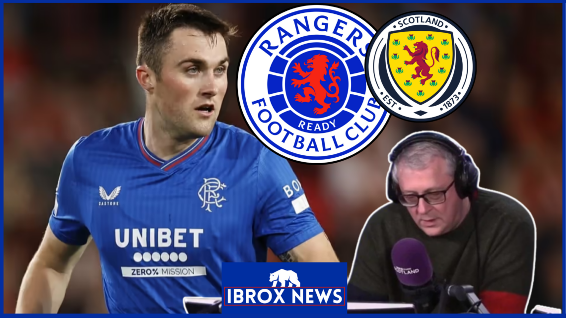 John Souttar Rangers Scotland Tom English