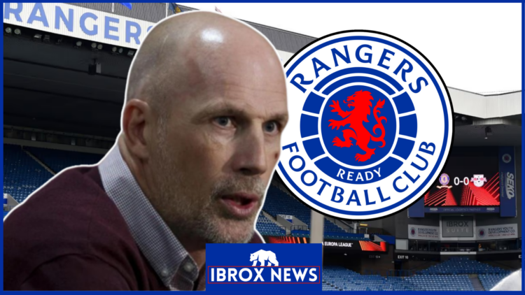Philippe Clement at Ibrox Rangers badge