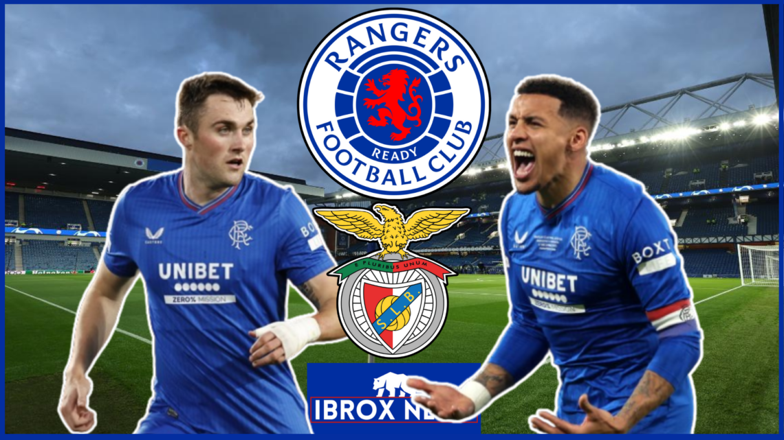 John Souttar James Tavernier Rangers Benfica Ibrox