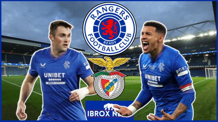John Souttar James Tavernier Rangers Benfica Ibrox