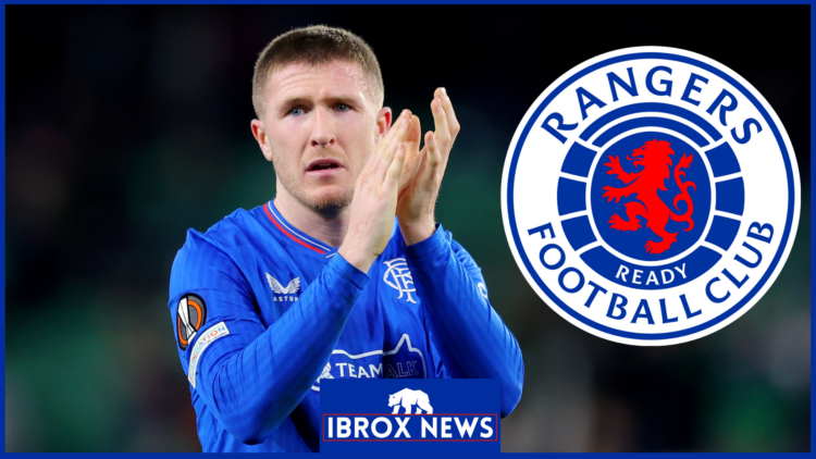 John Lundstram, Rangers badge