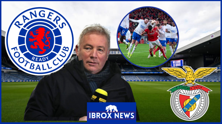 Rangers, Benfica, Ally McCoist and John Souttar handball.