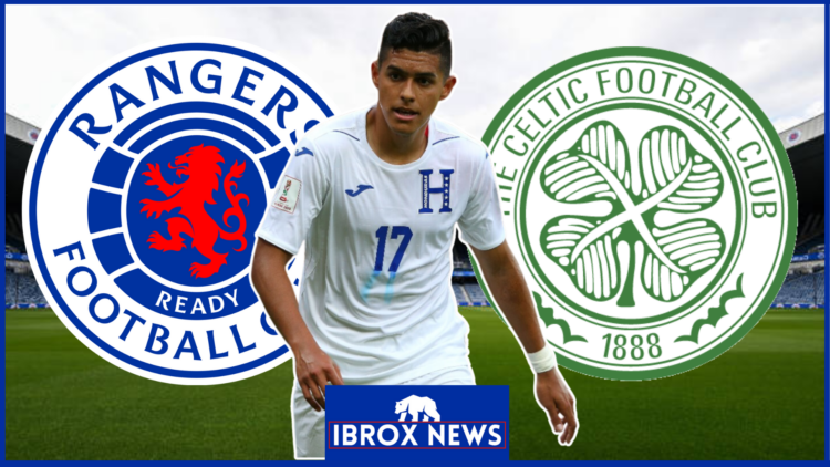 Rangers, Celtic logos and Luis Palma