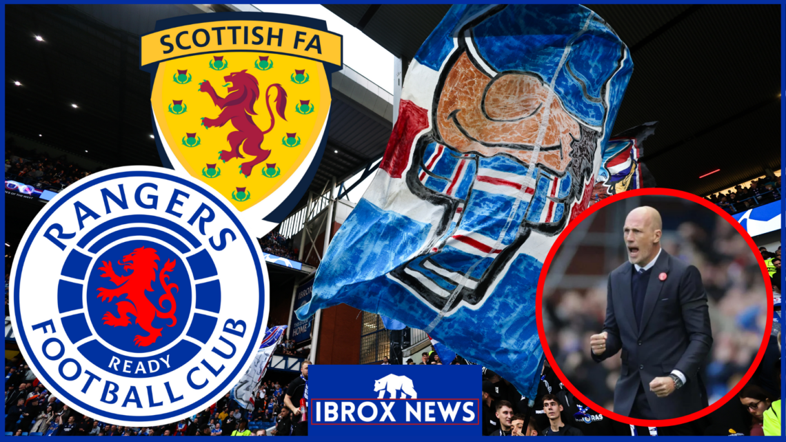 Rangers Scottish FA Ibrox fans