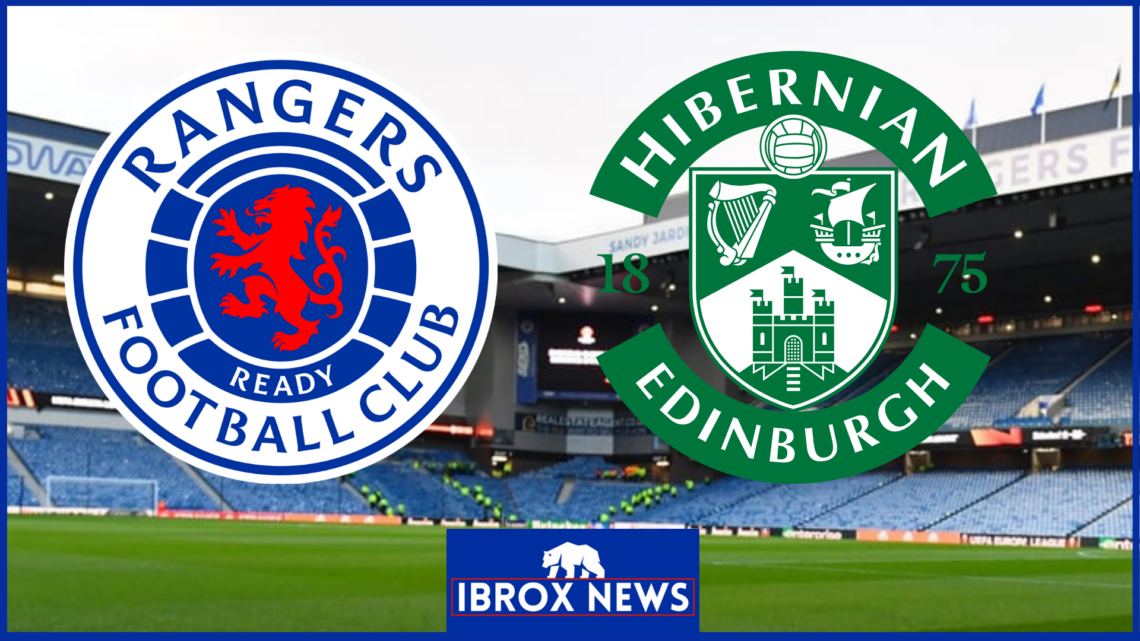 Rangers and Hibernian