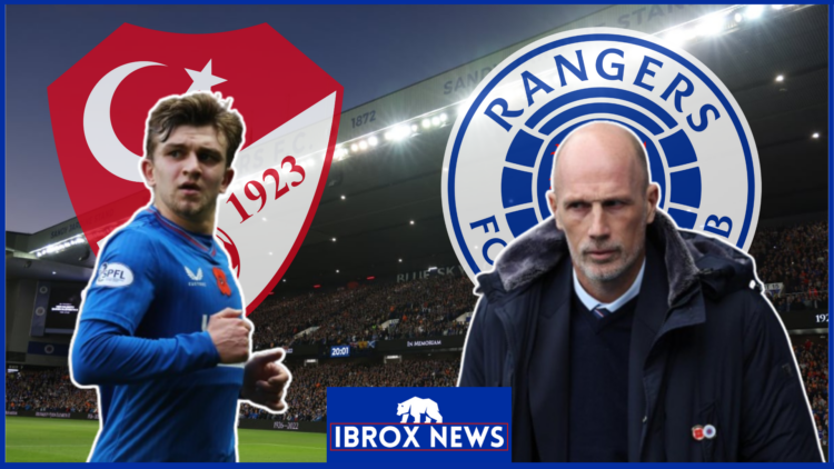Philippe Clement and Ridvan Yilmaz at Rangers