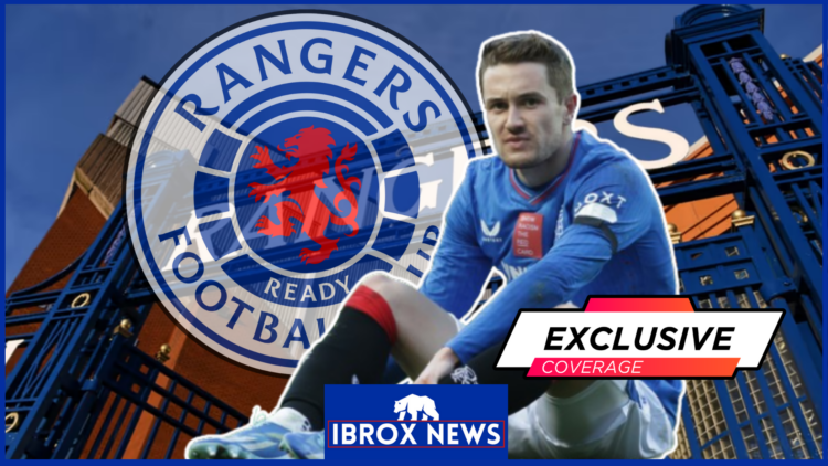 Scott Wright Rangers Ibrox exclusive
