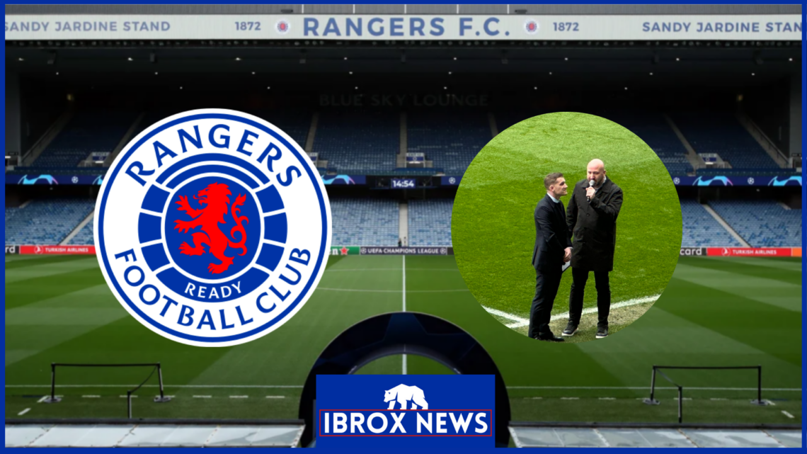 Steven Davis at Ibrox for Rangers fans