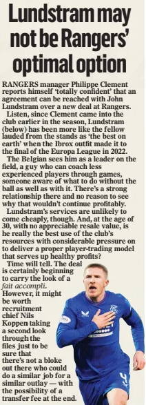 John Lundstram article