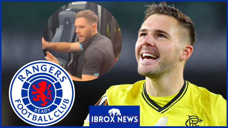 Rangers goalkeeper Jack Butland