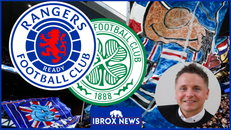 Rangers and Celtic badges, Tam McManus
