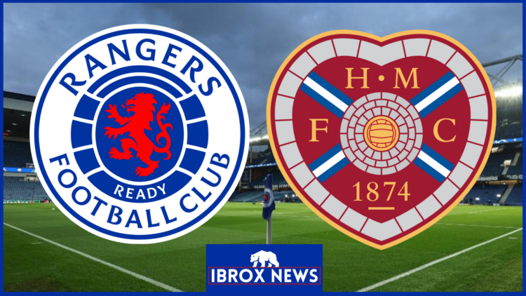 Rangers and Hearts badges