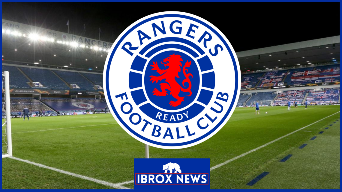 Ibrox and Rangers badge