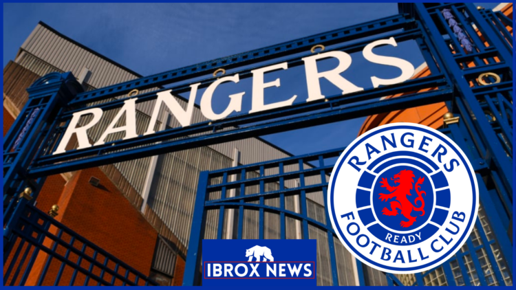 Rangers badge at Ibrox
