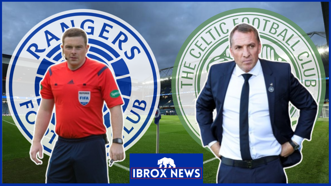 Brendan Rodgers and John Beaton ahead of Rangers v Celtic