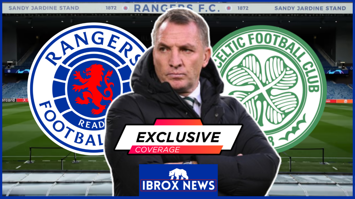 Brendan Rodgers Rangers Celtic exclusive