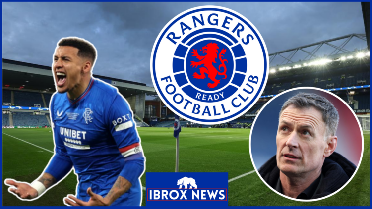 Chris Sutton and James Tavenier at Rangers