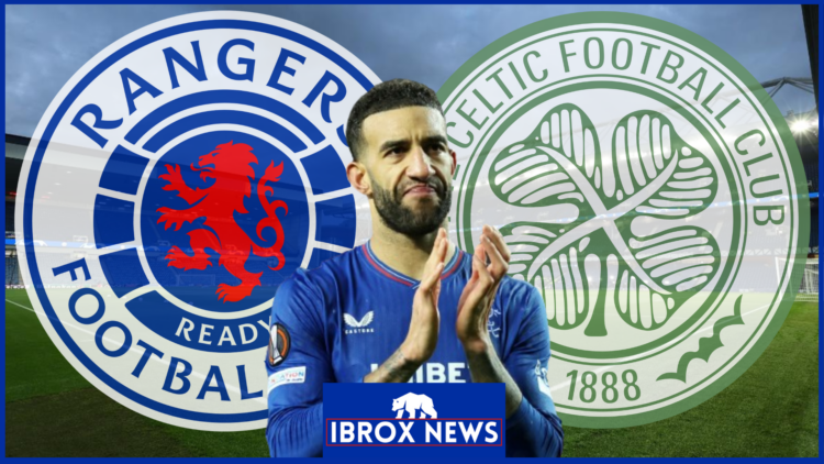 Connor Goldson in Rangers v Celtic