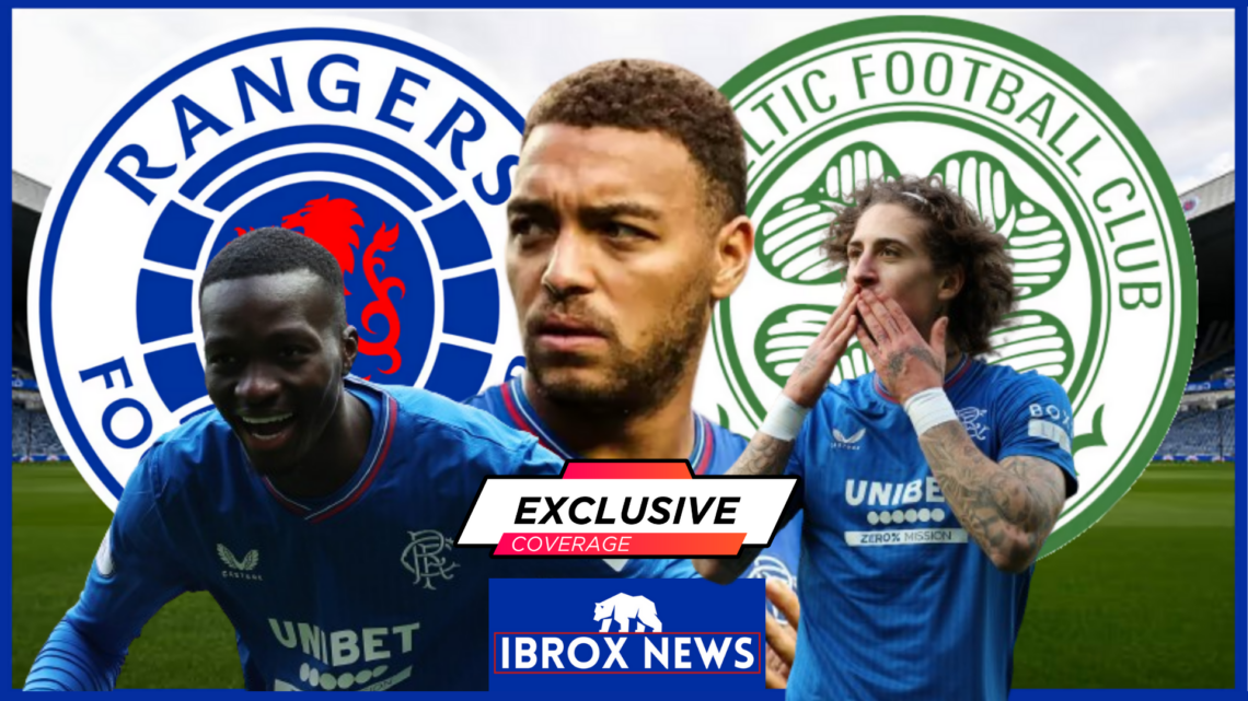 Cyriel Dessers Mohamed Diomande Fabio Silva Rangers Celtic exclusive