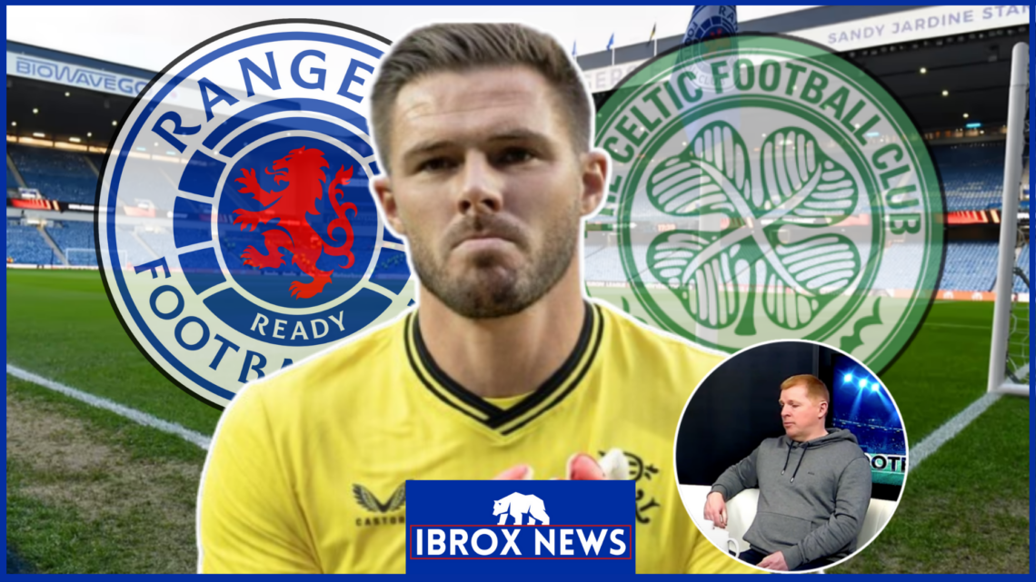 Jack Butland Rangers Celtic Neil Lennon