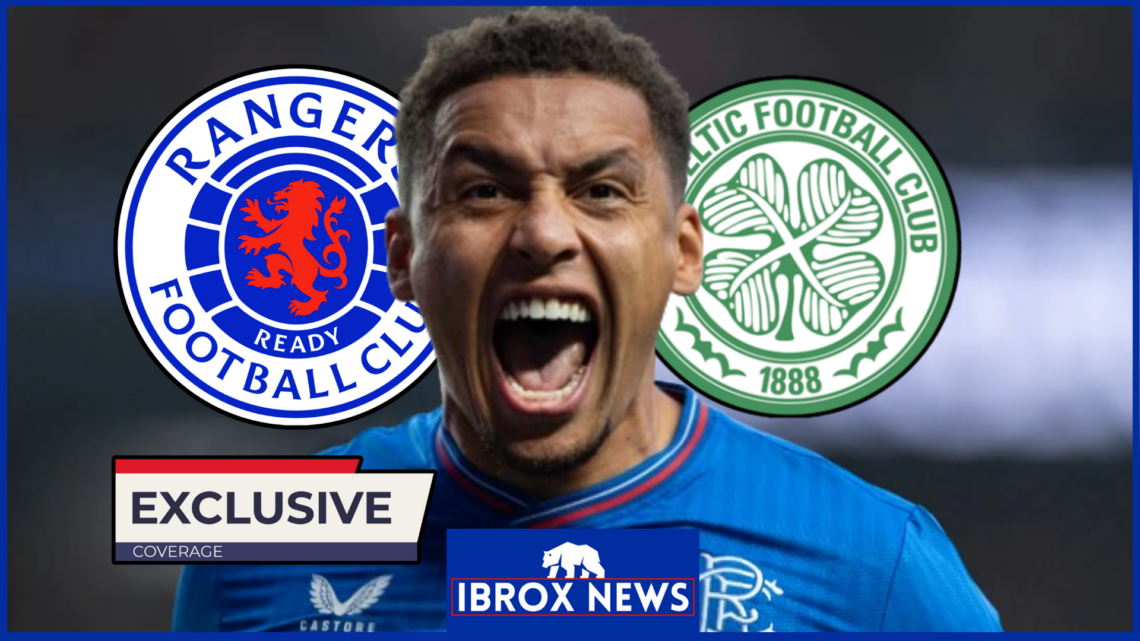 James Tavernier Rangers Celtic exclusive