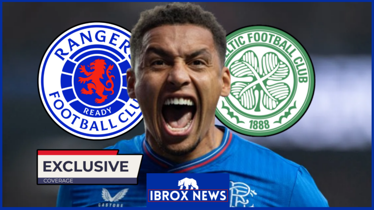 James Tavernier Rangers Celtic exclusive