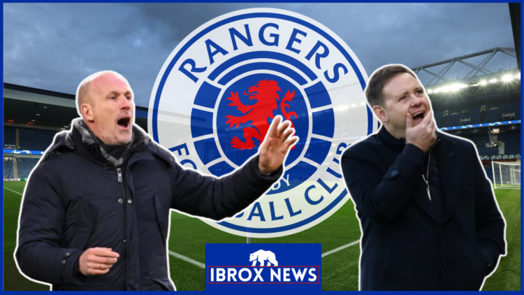 Philippe Clement and Michael Beale at Rangers