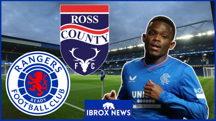 Rabbi Matondo in Rangers v Ross County