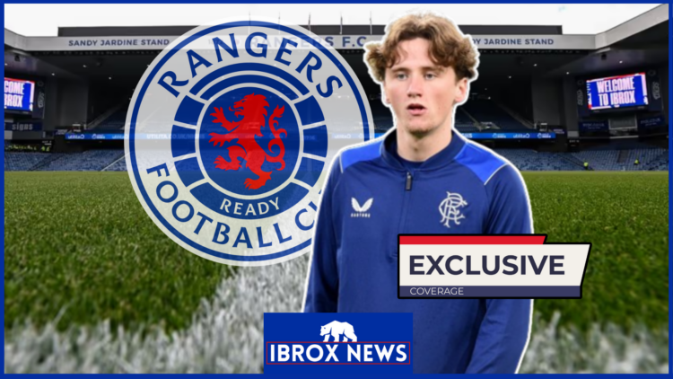 Rangers Alex Lowry exclusive